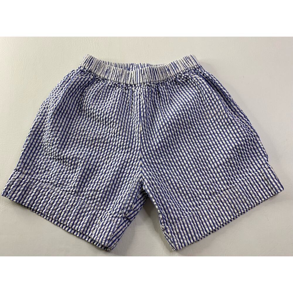 Oscar de la Renta Kids Short Striped Blue/White 6Y